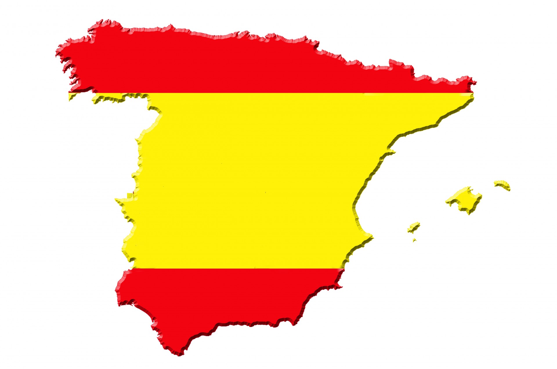 Spanish Map/Flag